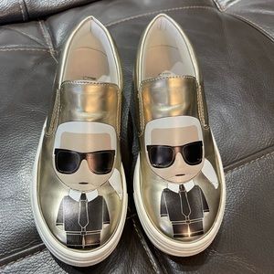 Karl Lagerfeld Iconic Design Girls Shoes.
